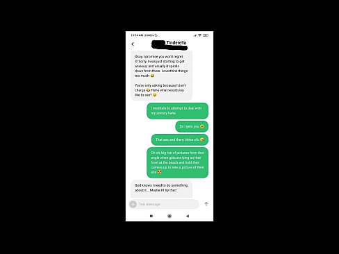 ❤️ Ман як PAWG нав аз Tinder ба ҳарами худ илова кардам (суҳбат бо Tinder дохил карда шудааст) Секс  дар мо ️❤